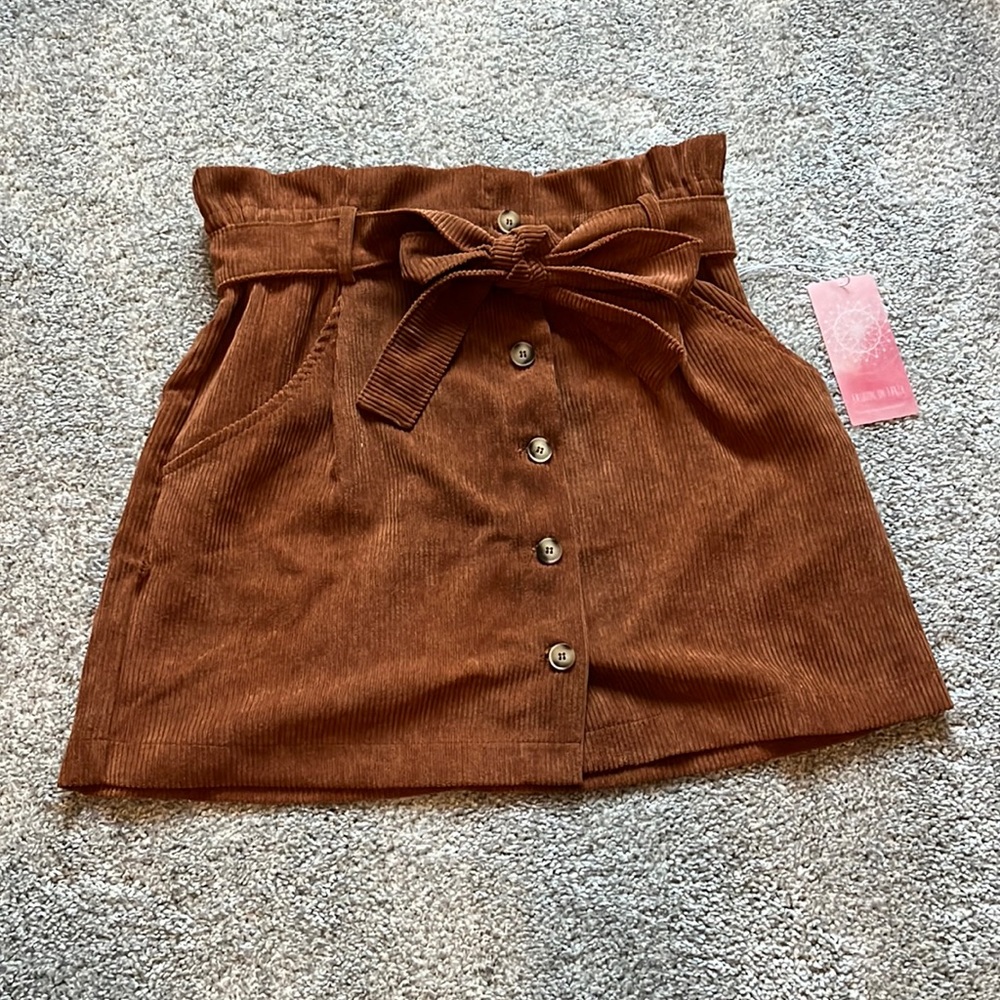 Corduroy Skirt